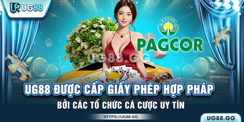 Giấy phép hợp pháp nhà cái UG88